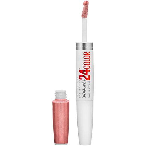 (2 pack) Maybelline SuperStay 24 2-Step Liquid Lipstick, Timeless Toffee