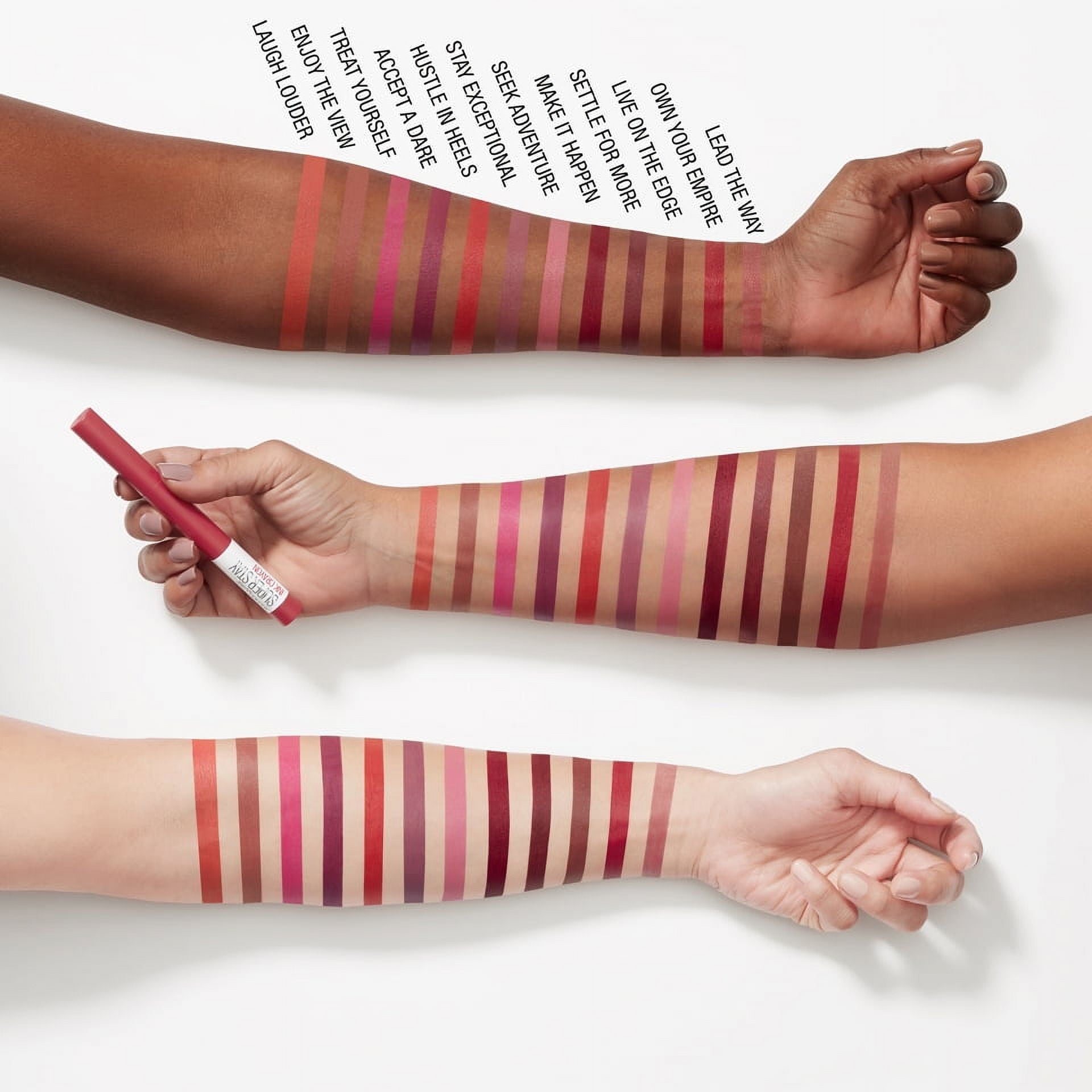 (2 pack) Maybelline SuperStay Ink Crayon Matte Lipstick, Own Your Empire