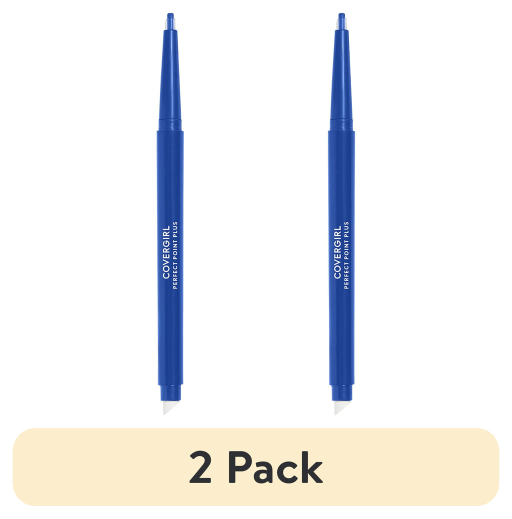 (2 pack) COVERGIRL Perfect Point Plus Eyeliner, 221 Bold Cobalt, 0.008 oz,