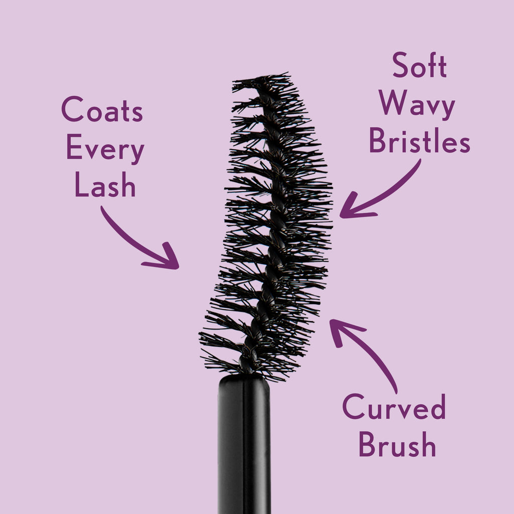 COVERGIRL Simply Ageless Lash Plumping 3-in-1 Mascara, 120 Black Water Resistant, 0.4 fl oz
