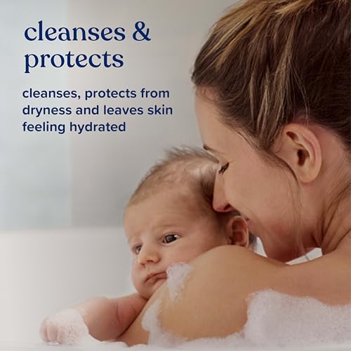 Johnson's Baby Head-To-Toe 2 in 1 Tear Free Wash & Shampoo with Aloe Vera and Vitamin B5, Safe and Gentle for Newborns and Delicate Skin, Hypoallergenic and pH Balanced, 27.1 Fl Oz
