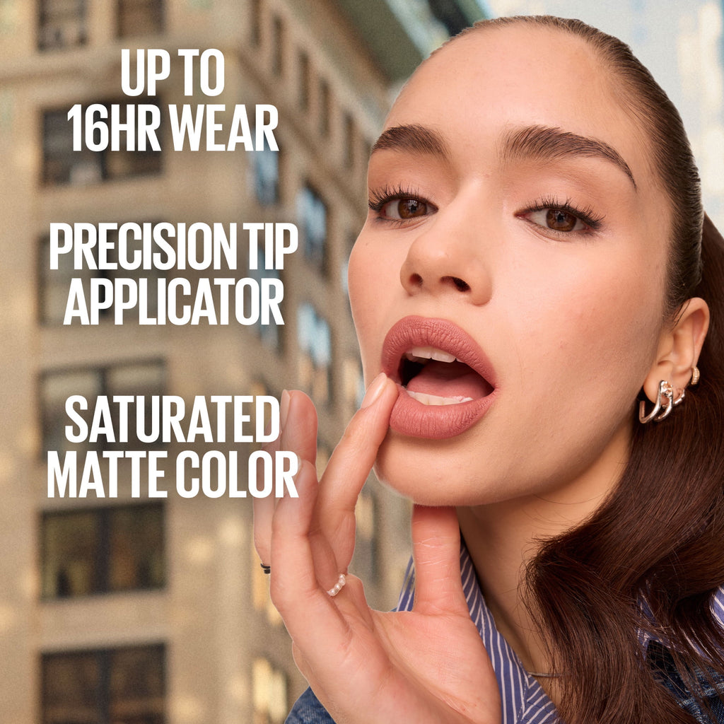 (2 pack) Maybelline Super Stay Matte Ink City Edition Liquid Lipstick, Self-Starter