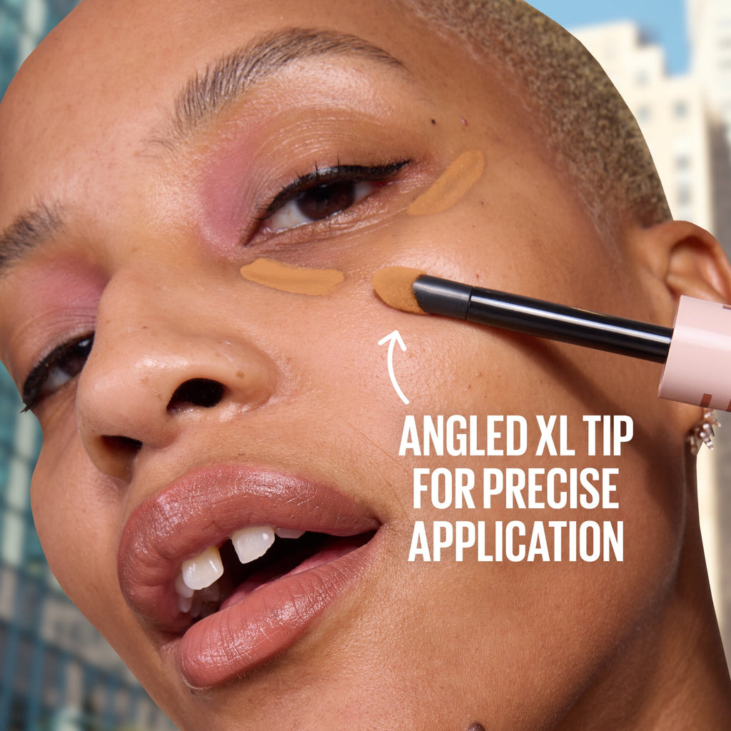 Maybelline Lifter Serum Concealer Makeup with Peptides and Caffeine, Vegan, 95 Neutral, 1 Piece