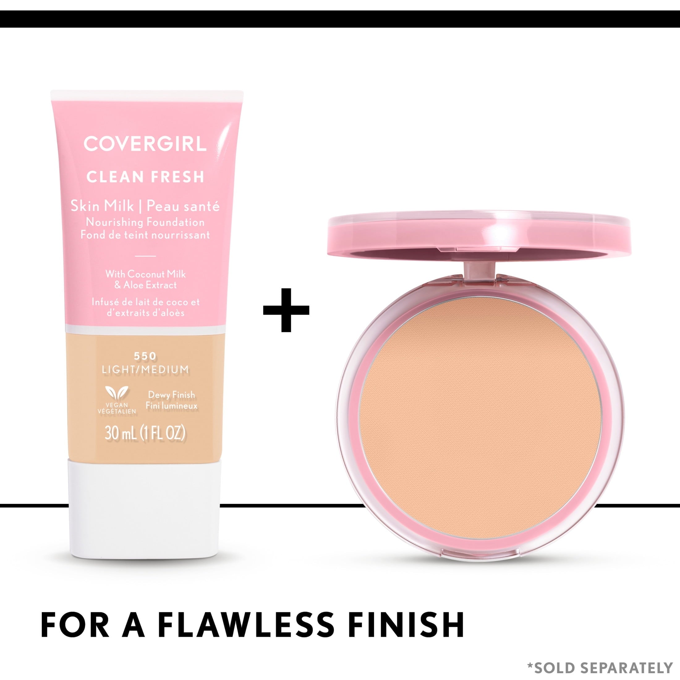 Covergirl Clean Fresh Pressed Powder, Dark