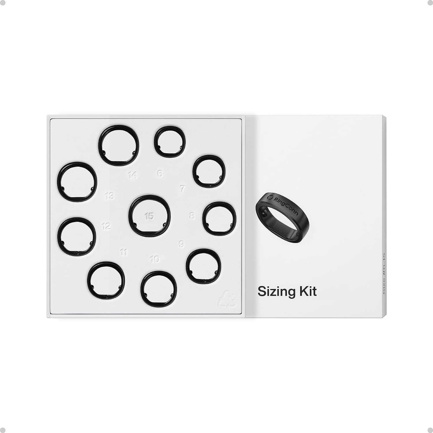 RingConn Gen 3 Sizing Kit - Size First Before You Buy - Choose from 10 Sizes - Sizes 6 to 15 - Exclusive to Gen 3