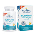Nordic Naturals Ultimate Omega, Lemon Flavor - 90 Soft Gels - 1280 mg Omega-3 - High-Potency Omega-3 Fish Oil Supplement with