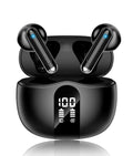 Wireless Earbuds, 2026 Bluetooth 5.4 Headphones Bass Stereo Ear Buds with Noise Cancelling Mic, LED Display in Ear Earphones