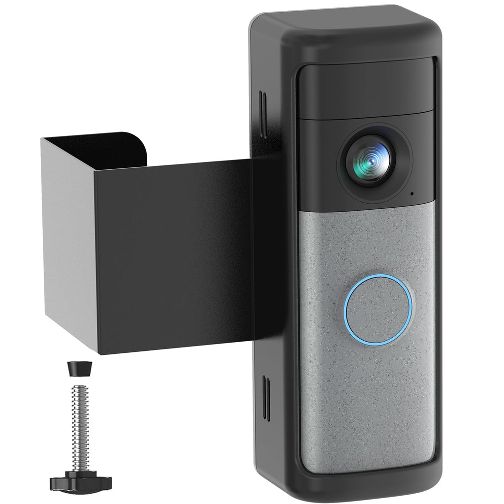 Anti-Theft Ring Doorbell Mount Compatible with Battery Doorbell/Pro/Plus(2nd Gen), No-Drill Doorbell Mounting Bracket Accessories for Inward Swing Door 2026(newest model)