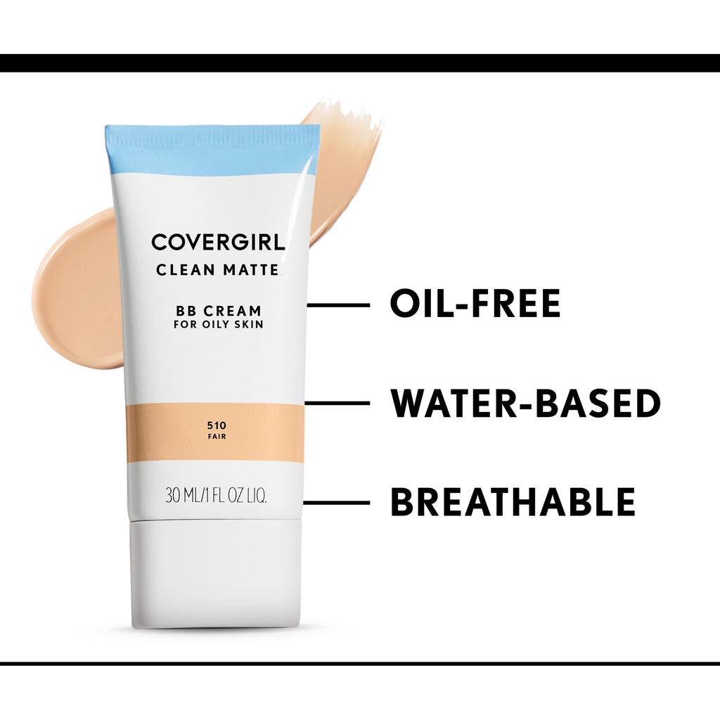 COVERGIRL Clean Matte BB Cream, 560 Deep, 1 oz