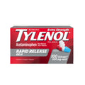 Tylenol Rapid Release Extra Strength Gelcaps, Acetaminophen 500 mg per Gel, Laser Drilled Holes Allow Fast, Strong Pain Relie