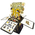 Joycard 16th Birthday Card, 16th Birthday Decorations for Girls Boys, Happy Birthday 3D Cards for 16 Year Old Daughter Son, B
