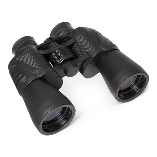 Amazon Basics 7x50 High Power Binoculars for Adults, Wide Field of View, FMC Optics, Tripod Compatible, BAK-4 Prism, Rubber A