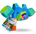 AEOCOO Puddle Float Jumper 20-30-50-60-70 Pounds, Toddler Swim Vest for 1-3-5-6-7 Years Old, Pool Floats with Swimming Arm Fl
