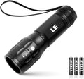 Lighting EVER LED Flashlights High Lumens, Small Flashlight, Waterproof, Adjustable Focus Flash Light for Outdoor, Emergency,