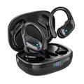 HAOYUYAN Wireless Earbuds, Sports Bluetooth Headphones, 80Hrs Playtime Ear Buds with LED Power Display, Noise Canceling Heads