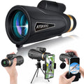 Birthday Gifts for Men Dad Husband Teen, 12x60 Monocular for Outdoor/Hiking | Unique Gifts for Fathers Day & Christmas, with