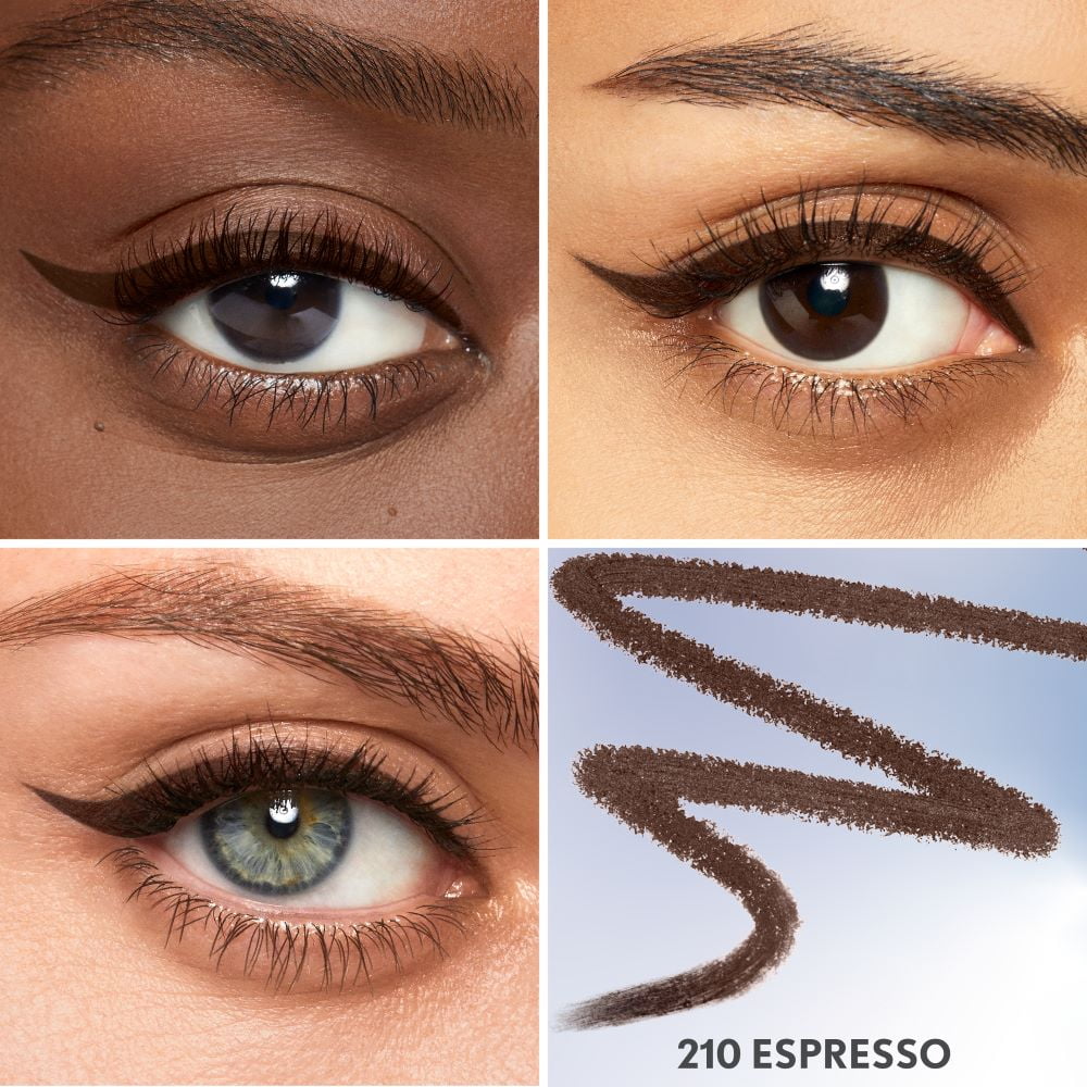 COVERGIRL Perfect Point Plus Eyeliner Pencil, Black Onyx Pack of 1, Long-Lasting, Versatile Black Eyeliner, Soft Smudging Tip, No Sharpening Needed