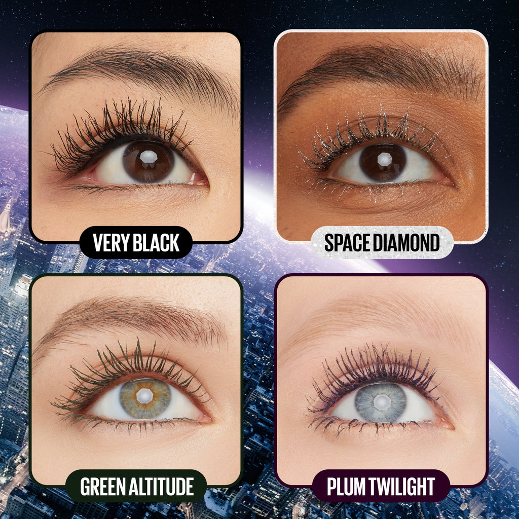 (2 pack) Maybelline Lash Sensational Sky High Washable Mascara, Blackest Black