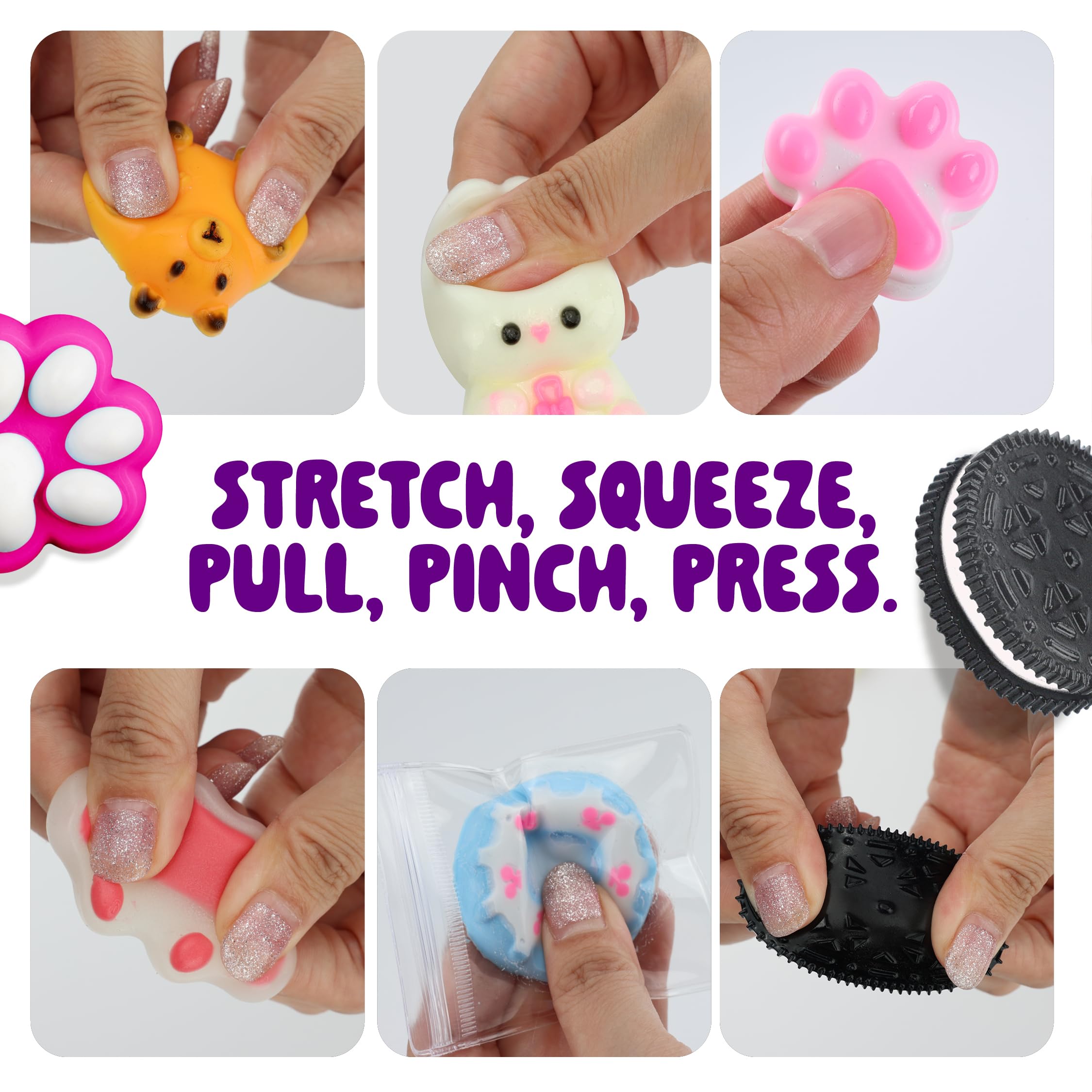 Taba Squishy Making Kit for Kids - Gifts for Girls - Kids Crafts - 6 7 8 9 10 11 12 Year Old Girl Birthday Gift - Squishies Craft Kits - Arts and Crafts for Kid for 8-12 - Toys for Girls