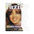 Fazit Colombia Soccer Speckles – Yellow, Blue, and Red Glitter Makeup Patches – Waterproof & Sweat-proof Face Stickers – Long