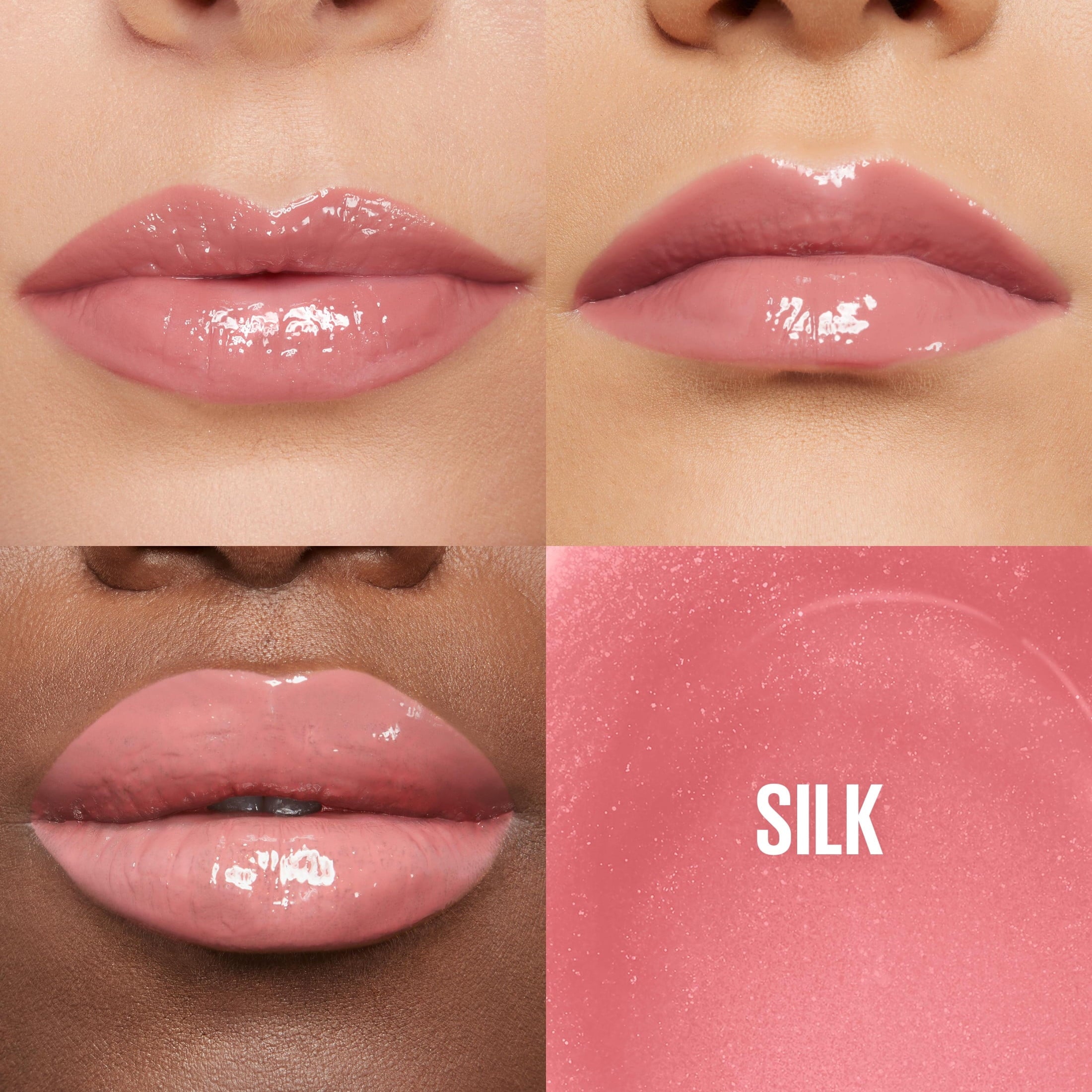 Maybelline Lifter Gloss Lip Gloss Makeup with Hyaluronic Acid, Silk