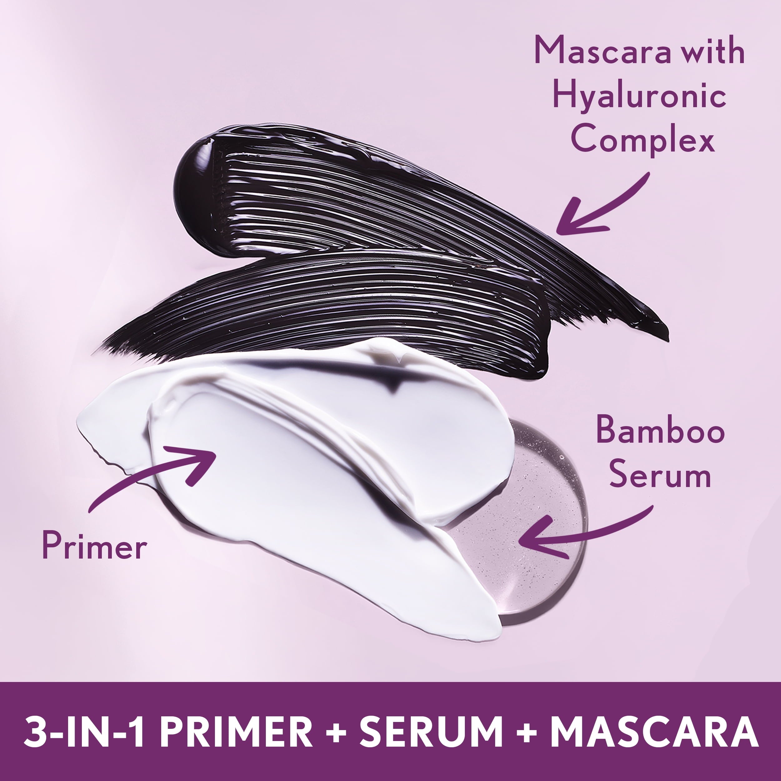 COVERGIRL Simply Ageless Lash Plumping 3-in-1 Mascara, 120 Black Water Resistant, 0.4 fl oz