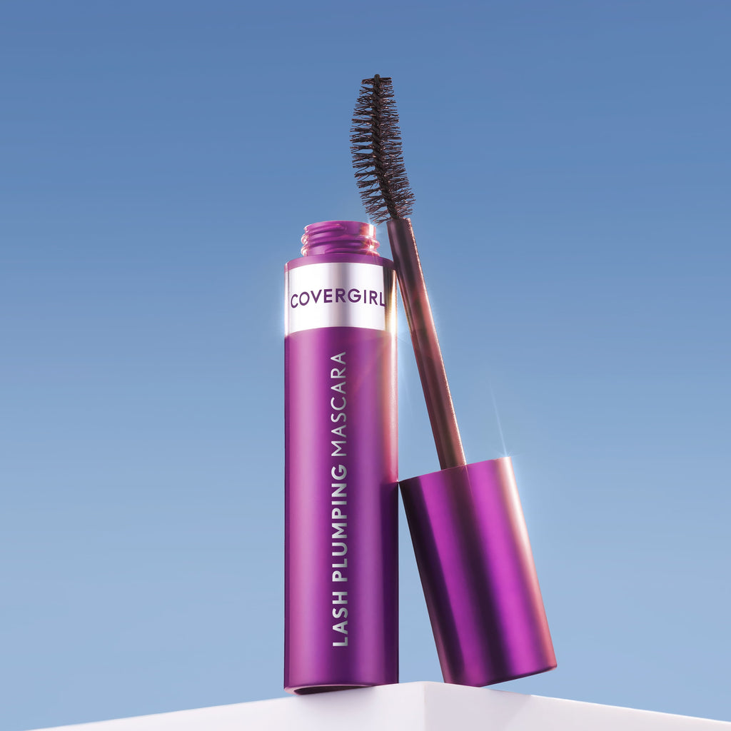 COVERGIRL Simply Ageless Lash Plumping 3-in-1 Mascara, 115 Dark Brown, 0.4 fl oz