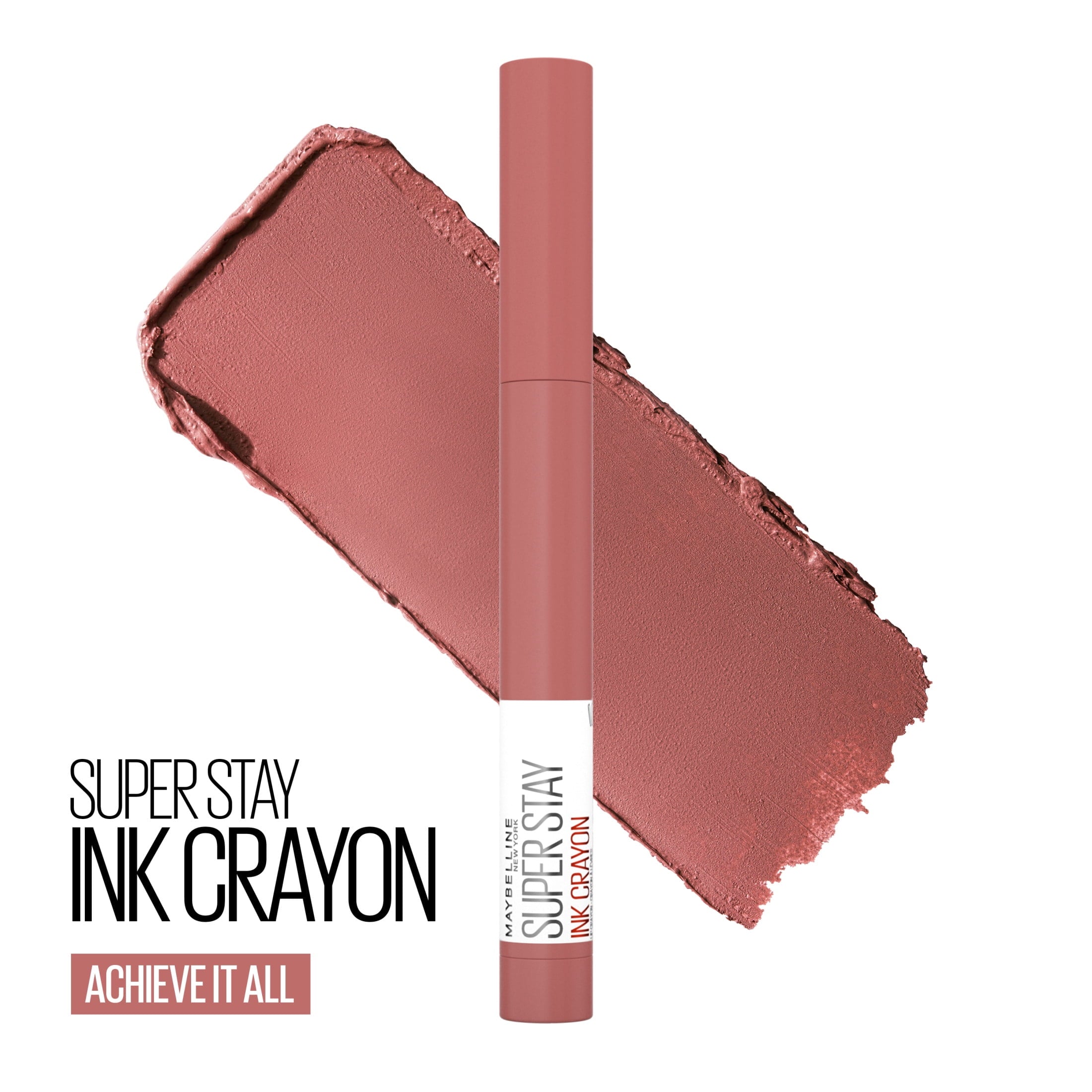(2 pack) Maybelline Super Stay Ink Crayon Matte Lipstick, Achieve It All