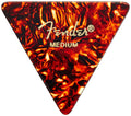 Fender Classic Celluloid Guitar Picks 355 Shape, Guitar Accessories, Tortoise Shell, Medium, 12-Pack