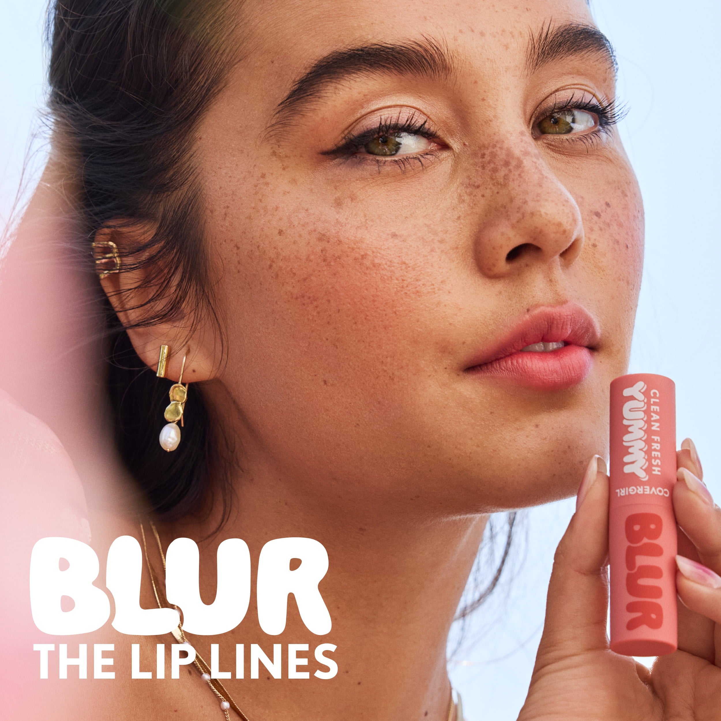 COVERGIRL Clean Fresh Yummy Blur Matte Lipstick, 160 Can't Remem-blur, 0.09 oz