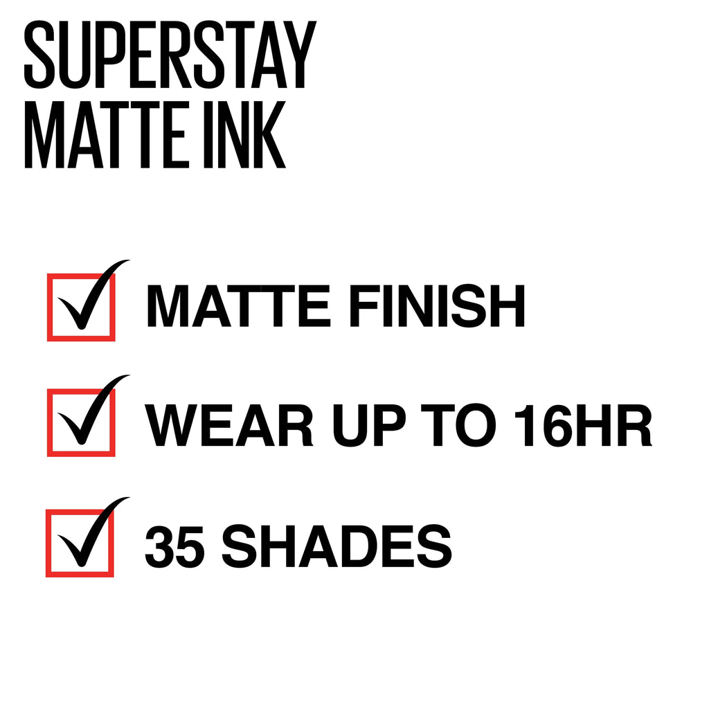Maybelline Super Stay Matte Ink City Edition Liquid Lipstick, Originator