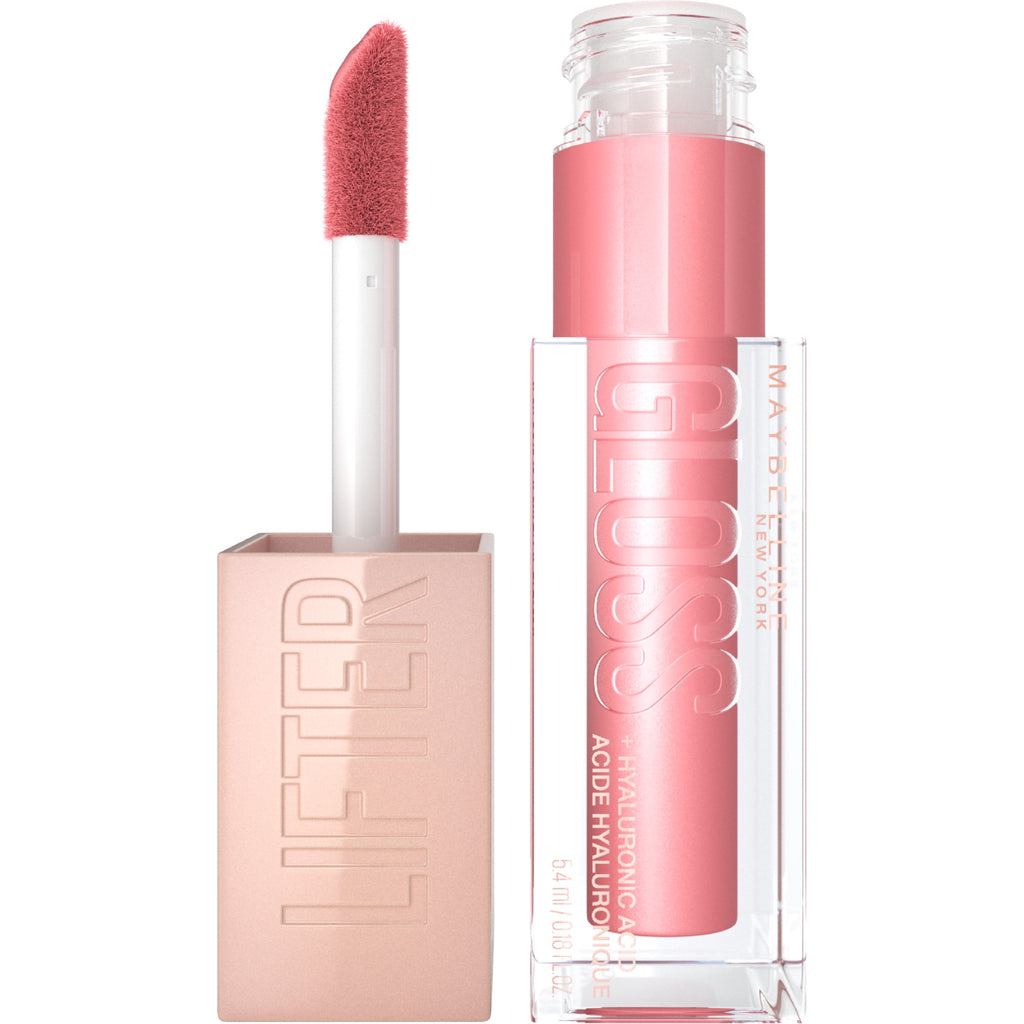 Maybelline Lifter Gloss Lip Gloss Makeup with Hyaluronic Acid, Silk