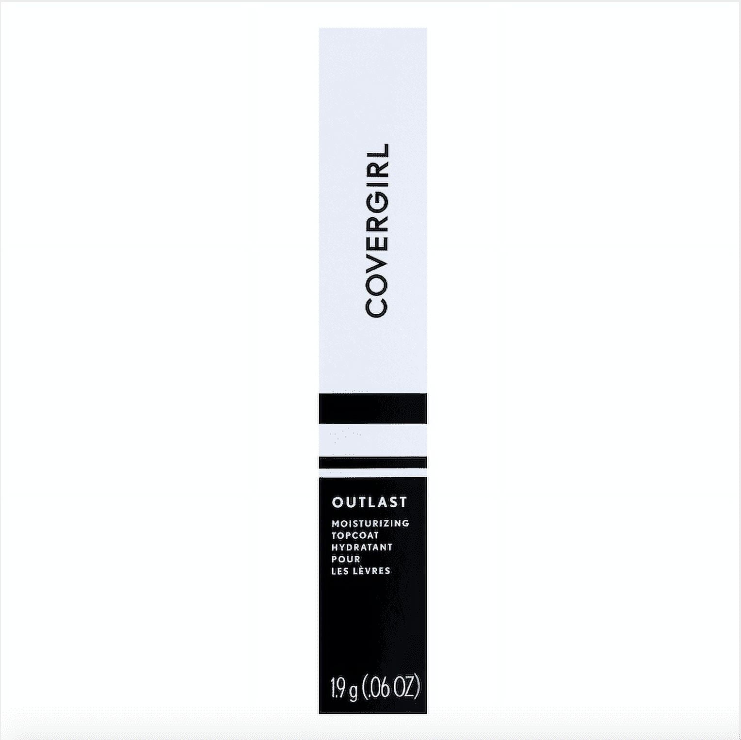 (2 pack) COVERGIRL Outlast All-Day Lip Color Moisturizing Lipstick, Clear