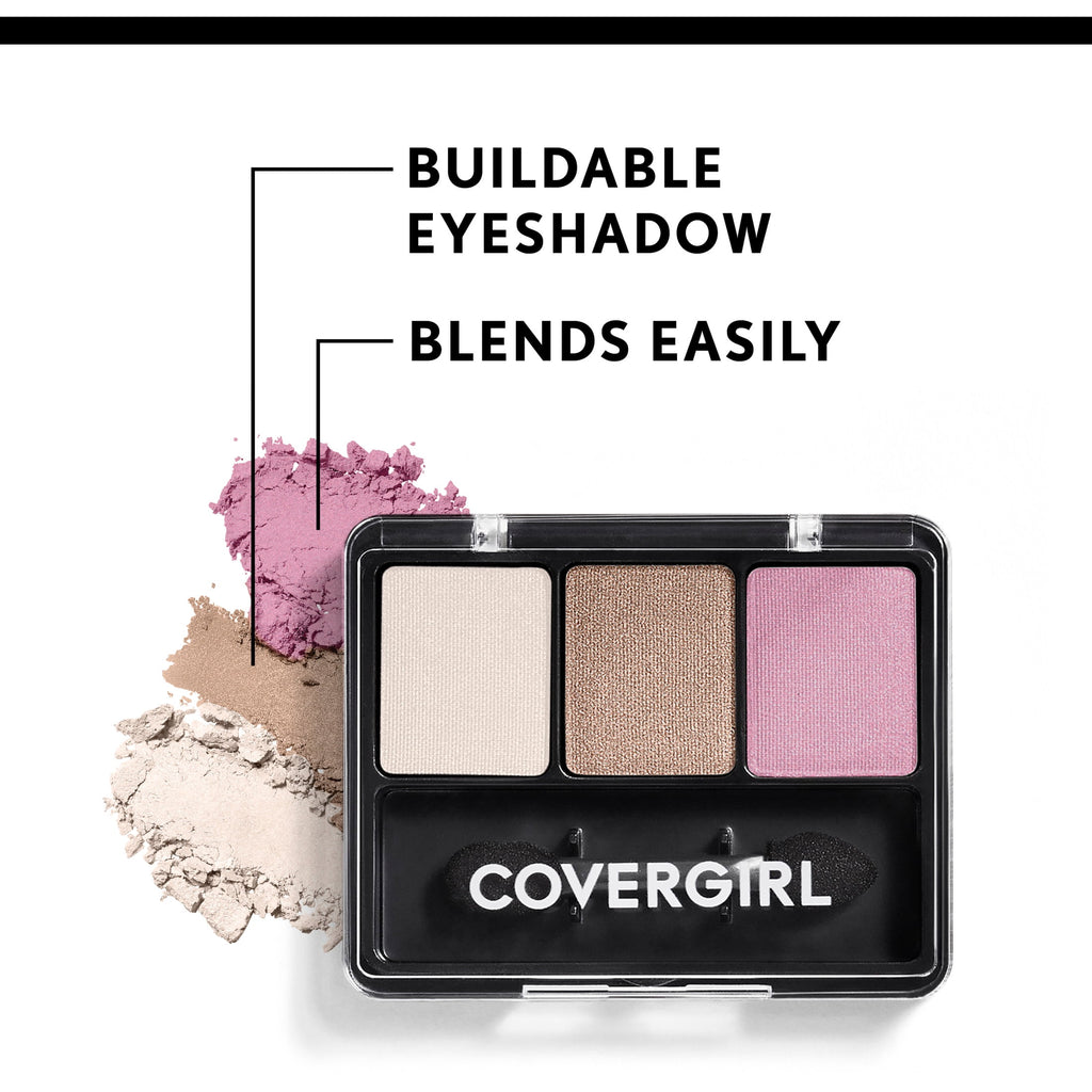 COVERGIRL Eye Enhancers 3-Kit Eyeshadow, Sweet Escape
