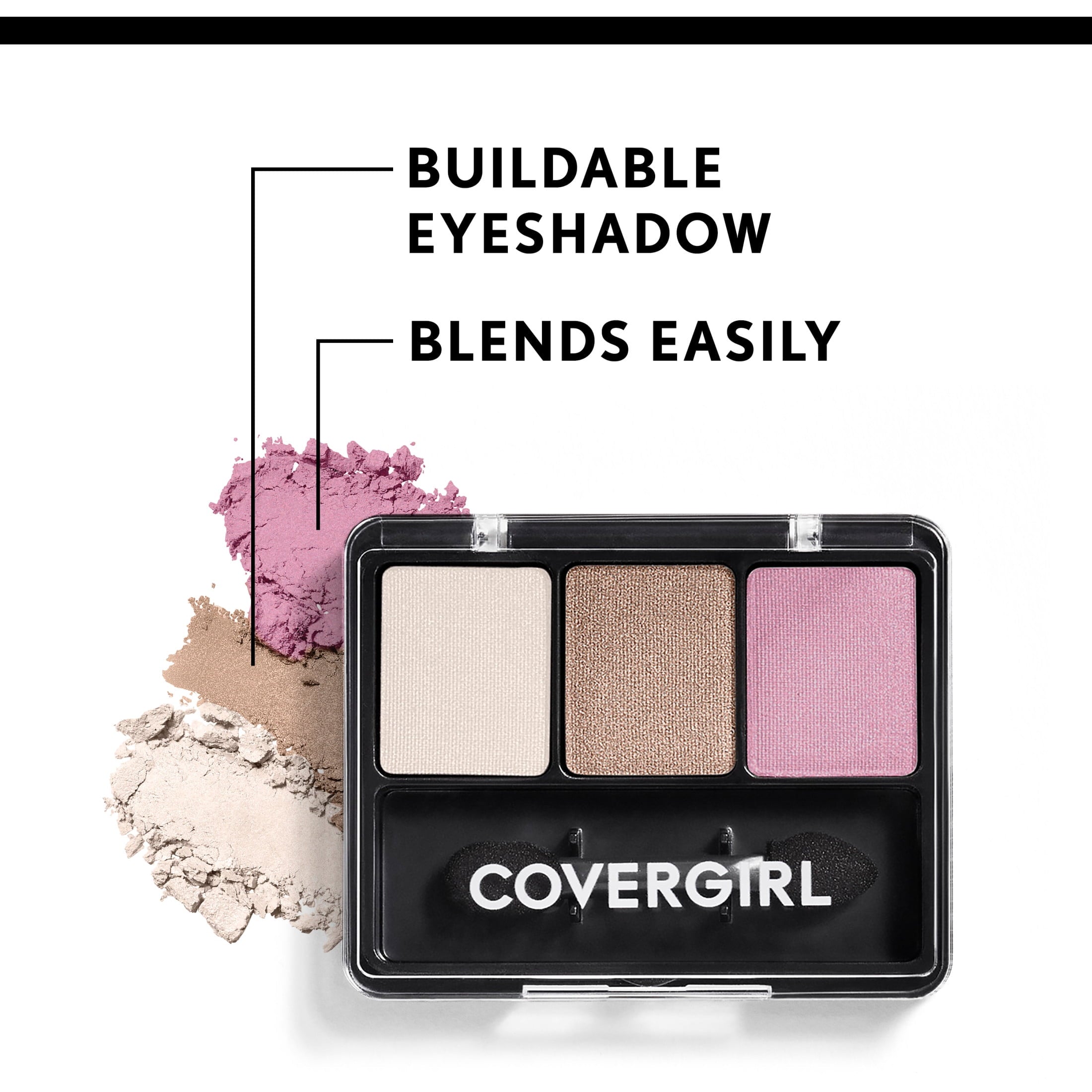COVERGIRL Eye Enhancers 3-Kit Eyeshadow, Sweet Escape