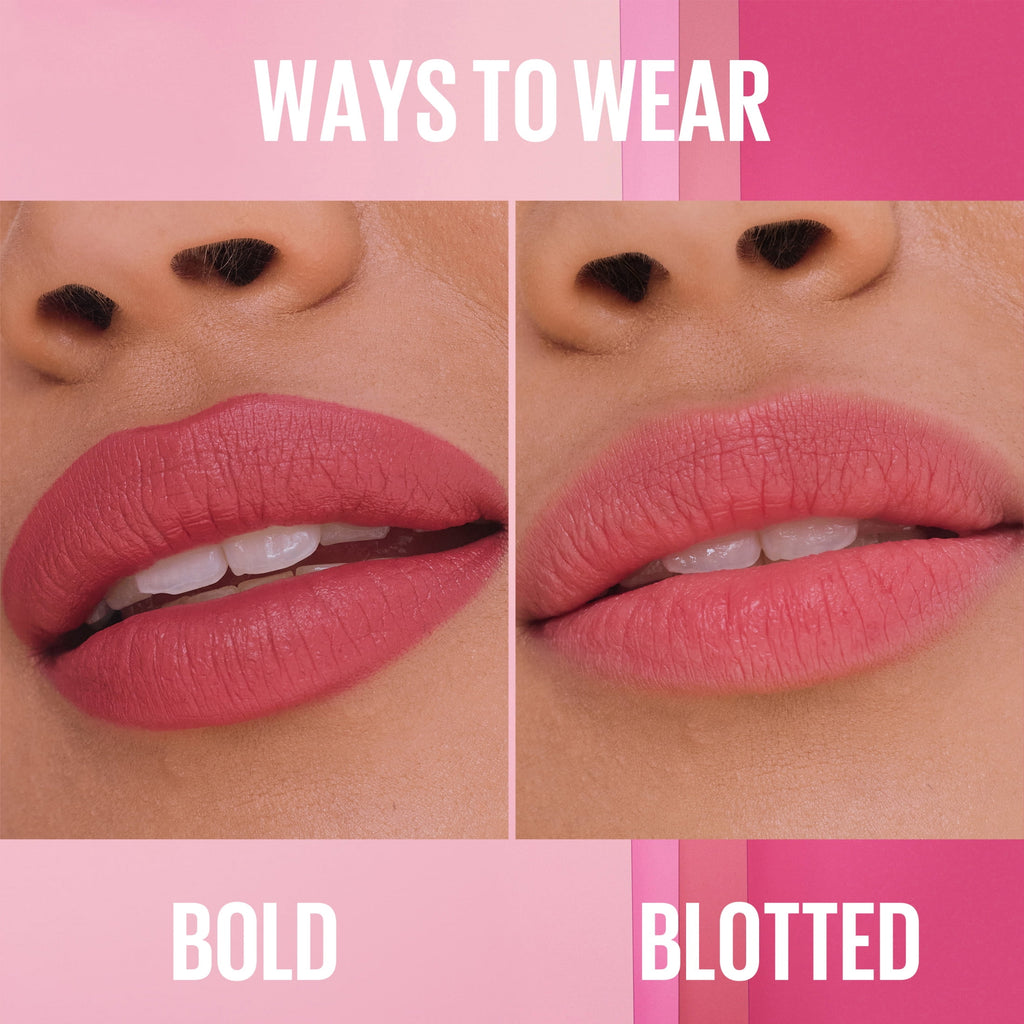 Maybelline Serum Lipstick, Satin Finish, Oil-Blend and Hyaluronic Acid, 102 Out 'Til 4, 0.12 oz