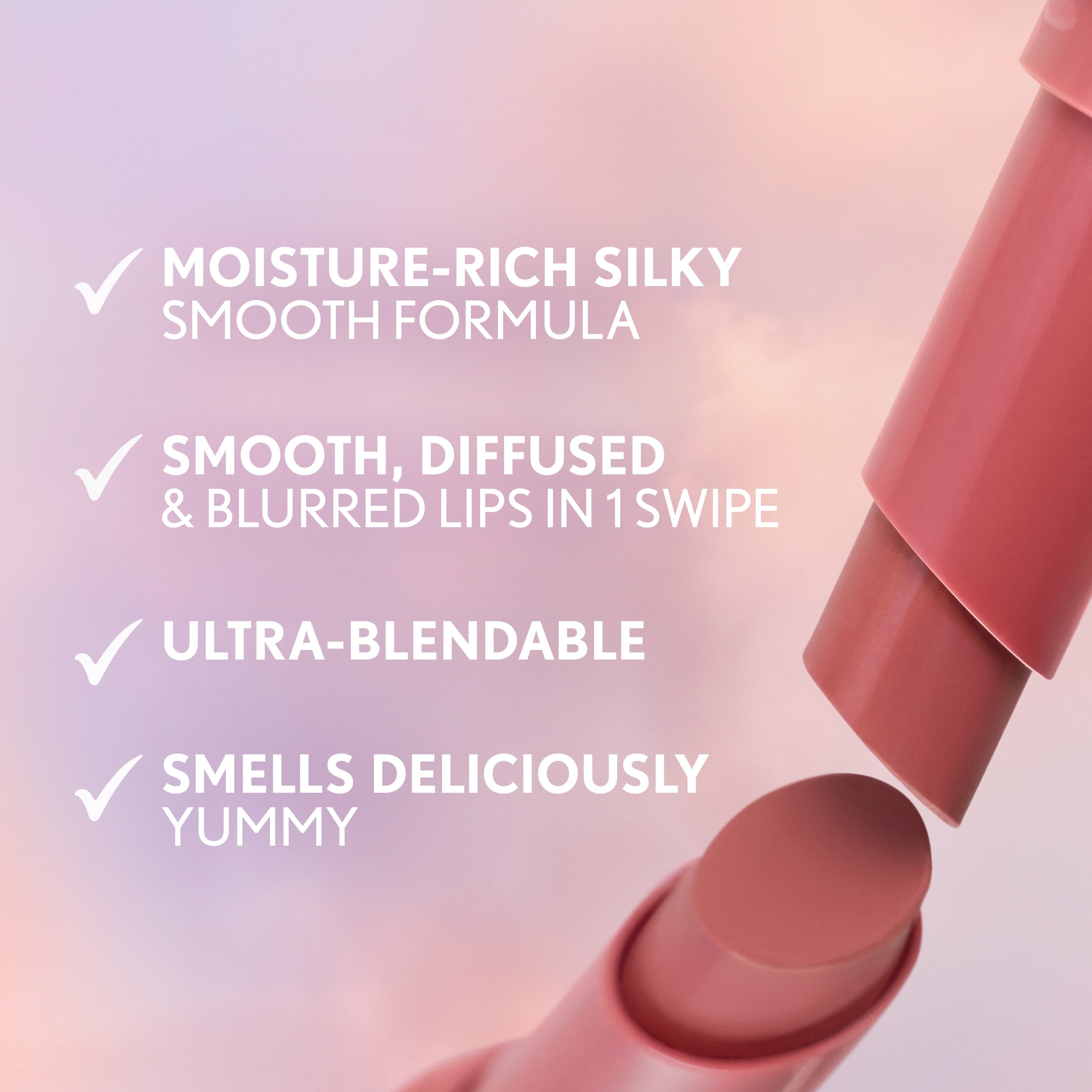 COVERGIRL Clean Fresh Yummy Blur Matte Lipstick, 160 Can't Remem-blur, 0.09 oz