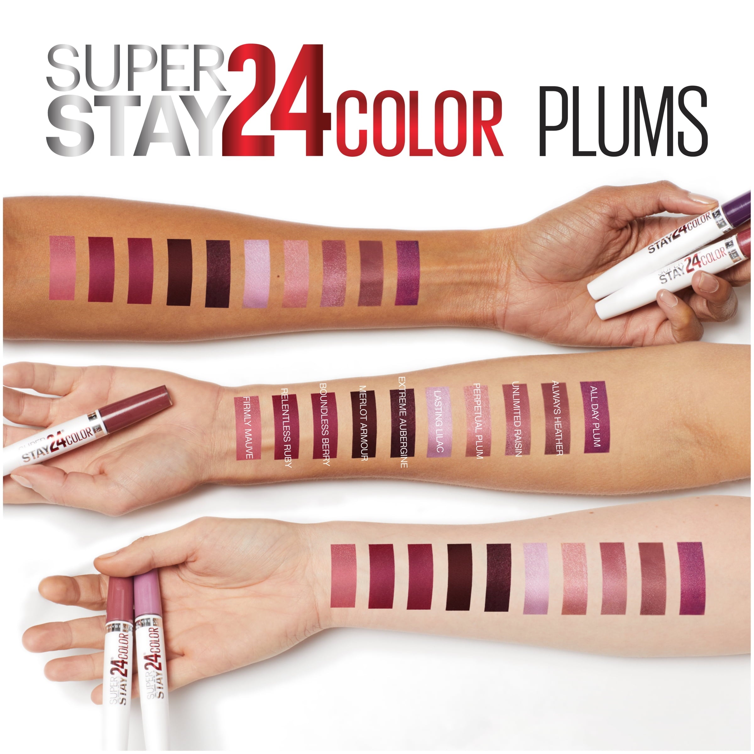 Maybelline SuperStay 24 2-Step Liquid Lipstick, Lasting Lilac