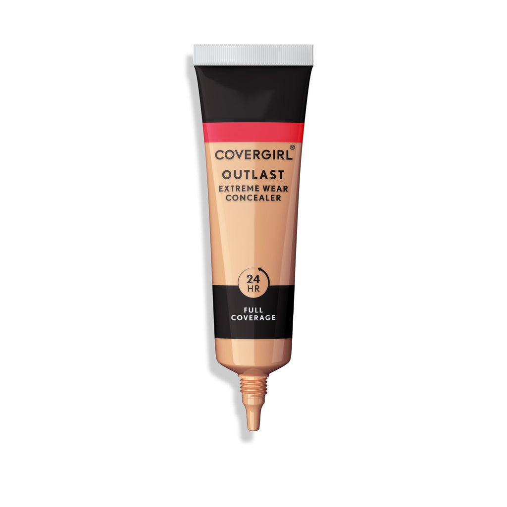 COVERGIRL Outlast Extreme Wear Concealer, Creamy Natural, .3 fl oz, Full Coverage, All Day Wear