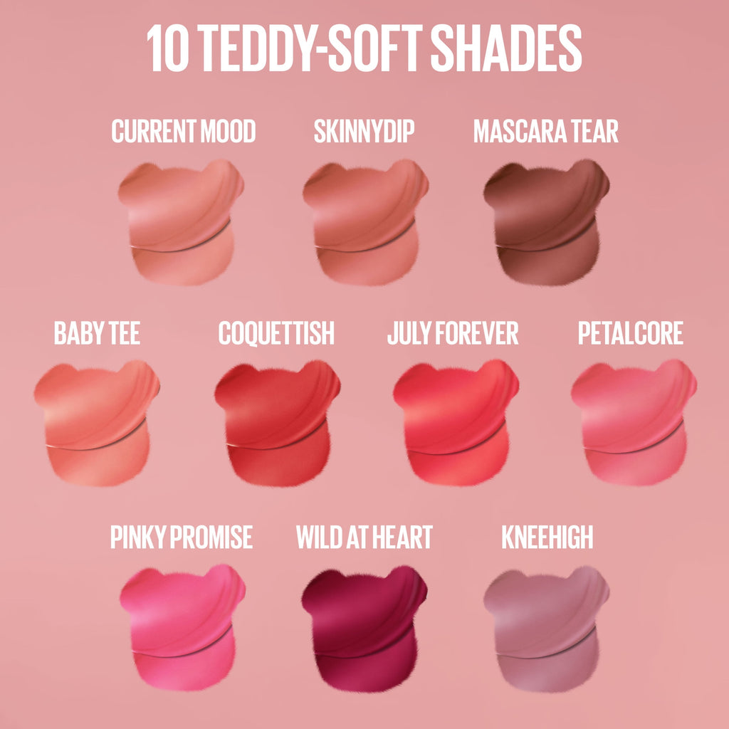 Maybelline Super Stay Teddy Tint, Long Lasting Matte Lip Stain, Coquettish, 0.17 fl oz